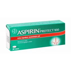 اسبيرين بروتكت لحماية القلب 100مج | 30 قرص