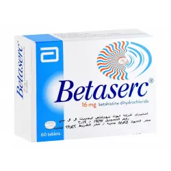 بيتاسيرك | لعلاج الدوخة واضطرابات الدورة الدموية 16مج | 60 قرص