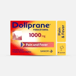 دوليبران للحامل باراسيتمول فوار مسكن للصداع والألم والحمى 1000مجم | 8 أكياس
